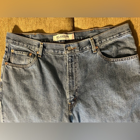 Levi's Light Blue Straight Jeans - Picture 2 of 8